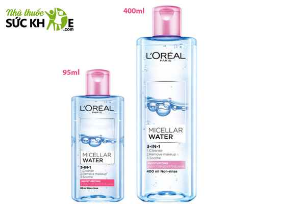Nước tẩy trang L’Oréal Paris Micellar Water Moisturizing